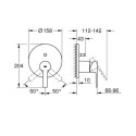 Zestaw Prysznicowy 5w1 Lineare Chrom Grohe