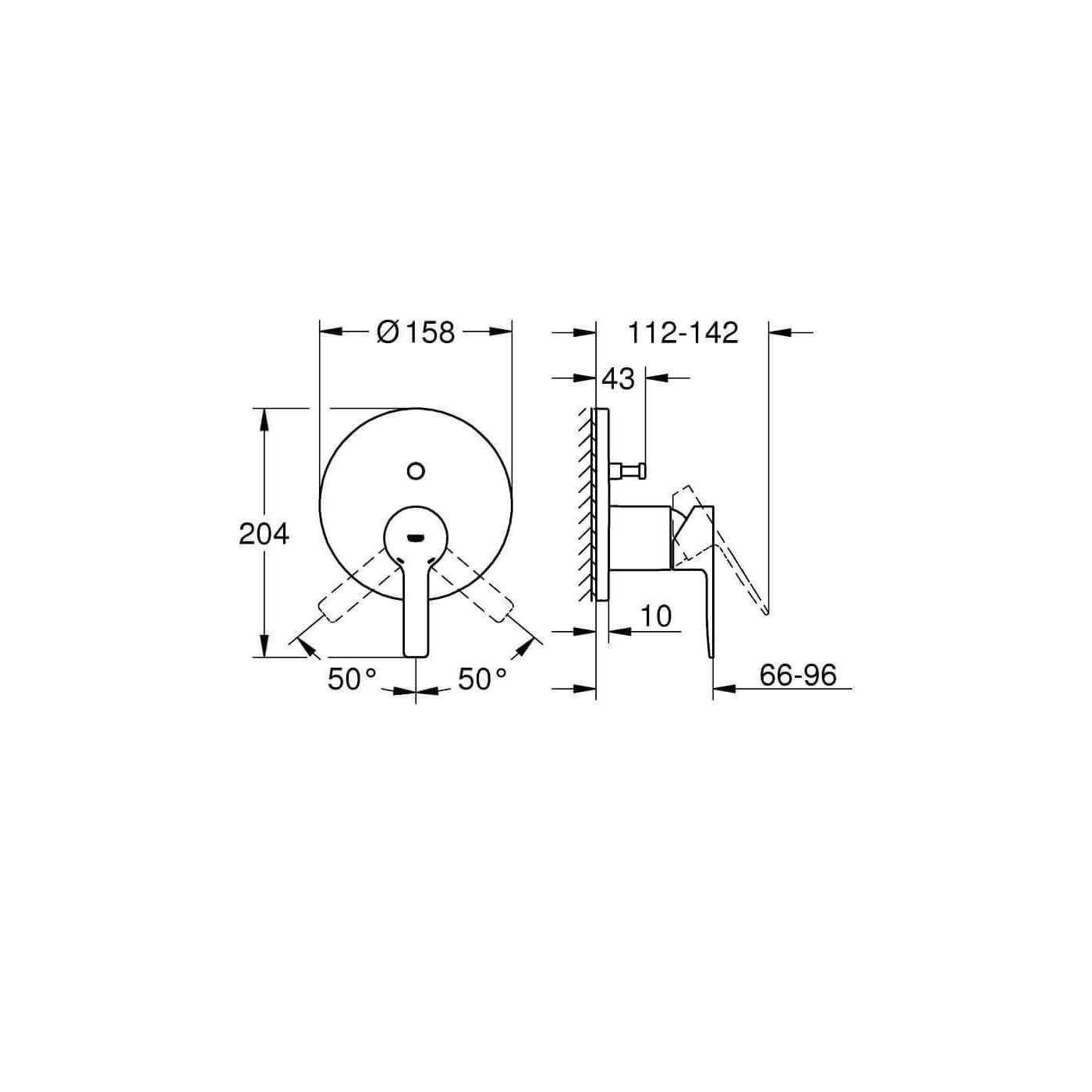 Zestaw Prysznicowy 5w1 Lineare Chrom Grohe