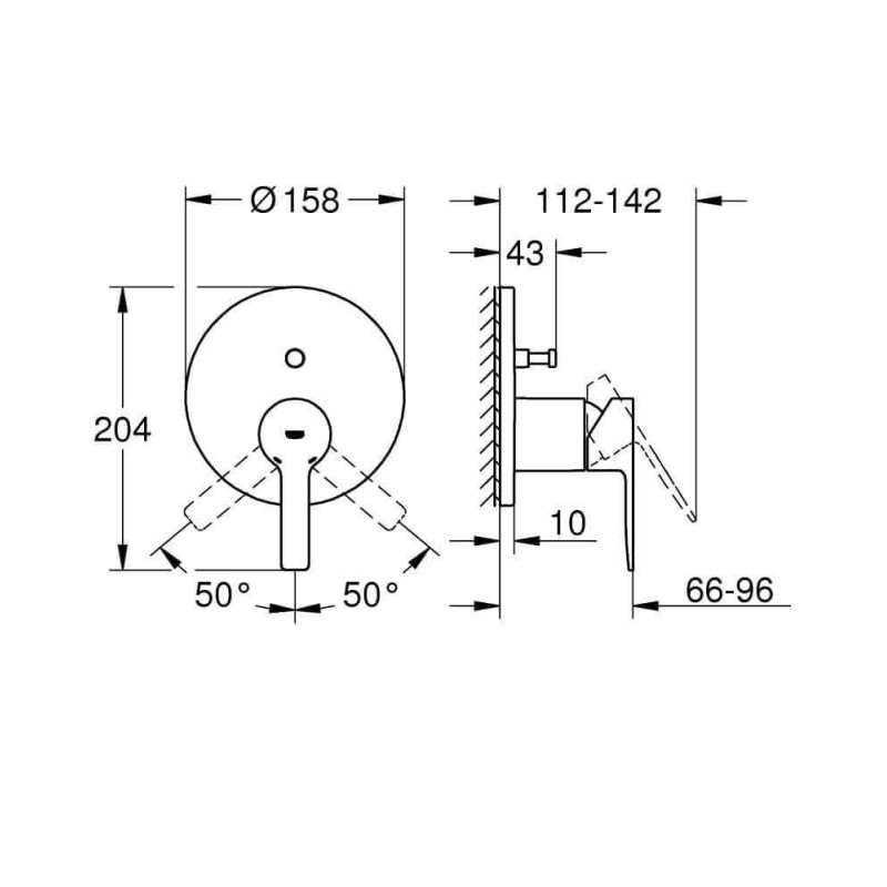 Zestaw Prysznicowy 5w1 Lineare Chrom Grohe
