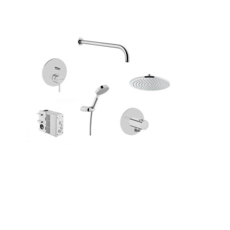 Zestaw Prysznicowy Podtynkowy Origin Chrom Vitra