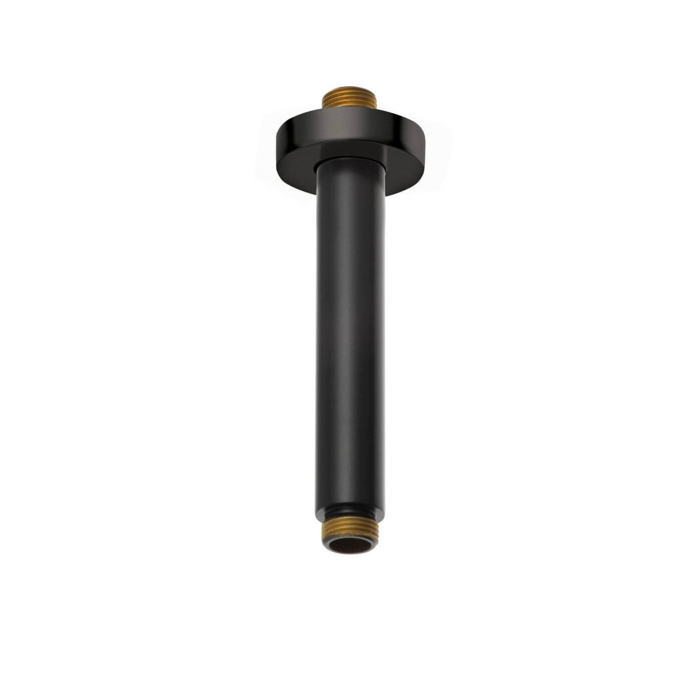 Sufitowe Ramię Natrysku A-QA 150 mm Czarny Mat 6651539-00 Kludi