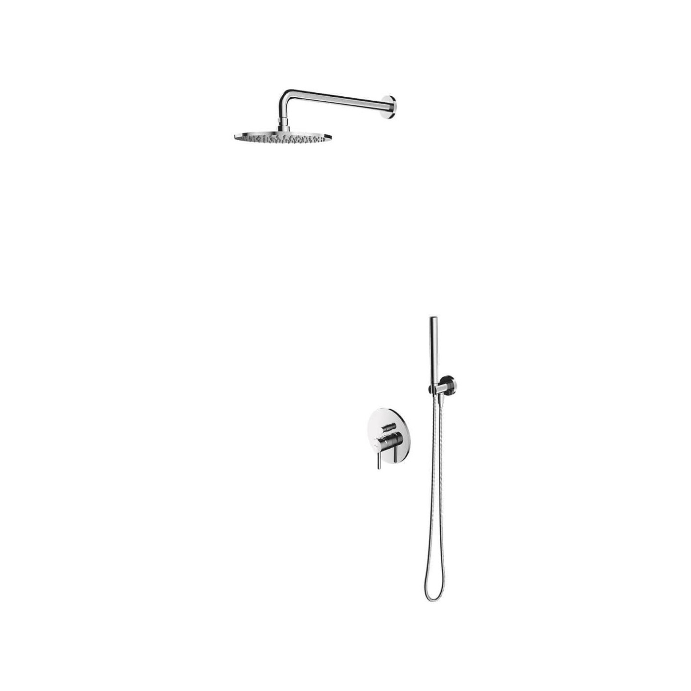 System Prysznicowy Podtynkowy Y Chrom SYSY22XCR Omnires