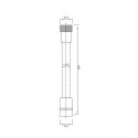 Wąż Prysznicowy Y 150 cm Złoty 029GL Omnires