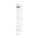 Wąż Prysznicowy Y 150 cm Nikiel 029NI Omnires