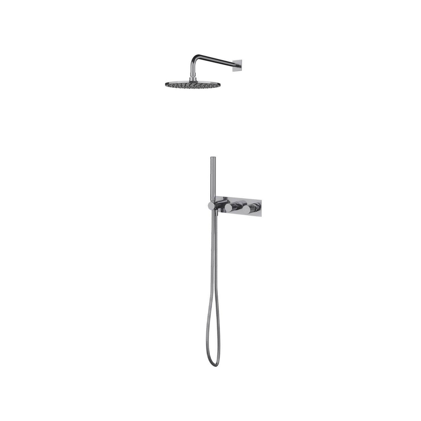 System Prysznicowy Podtynkowy Contour Chrom SYSCT10CR Omnires