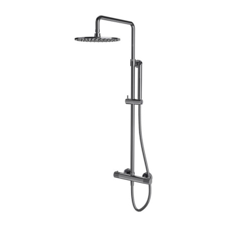 Termostatyczny System Prysznicowy Natynkowy Contour Chrom CT8044CR Omnires