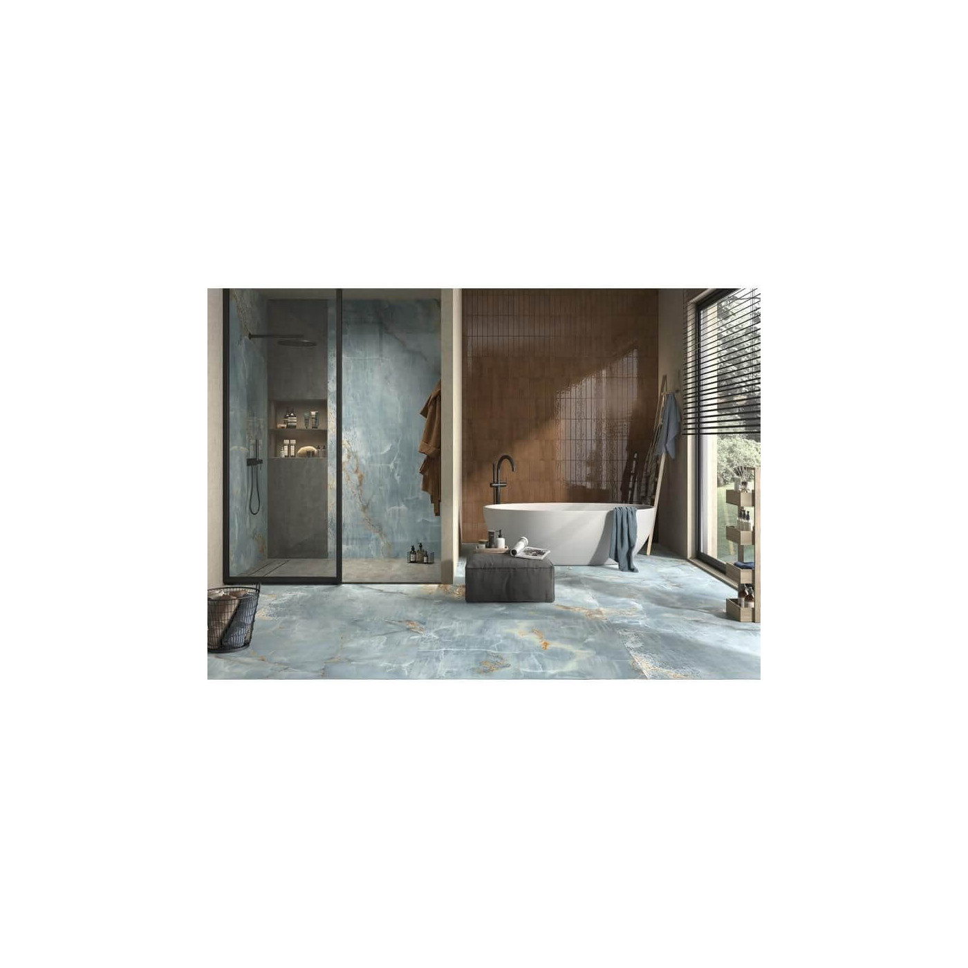 Płytka The Room Blue BLU AQ6 120 RM Mat 120x120 Imola