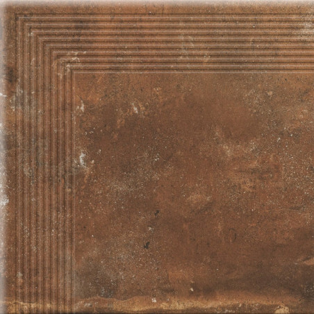 Stopnica Narożna Piatto Red 30x30 Cerrad