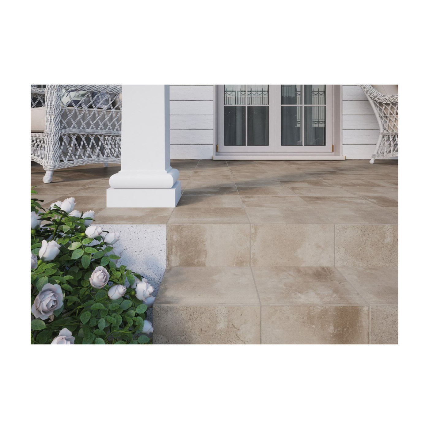 Stopnica Piatto Sand 30x30 Cerrad