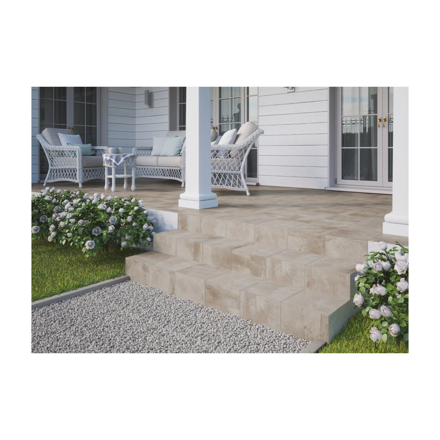 Stopnica Piatto Sand 30x30 Cerrad