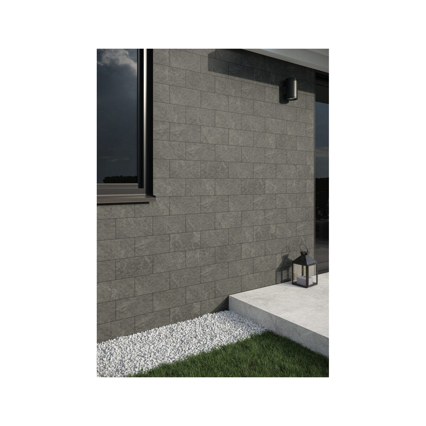 Płytka Torstone Grafit Dekor 14,8x30 Cerrad