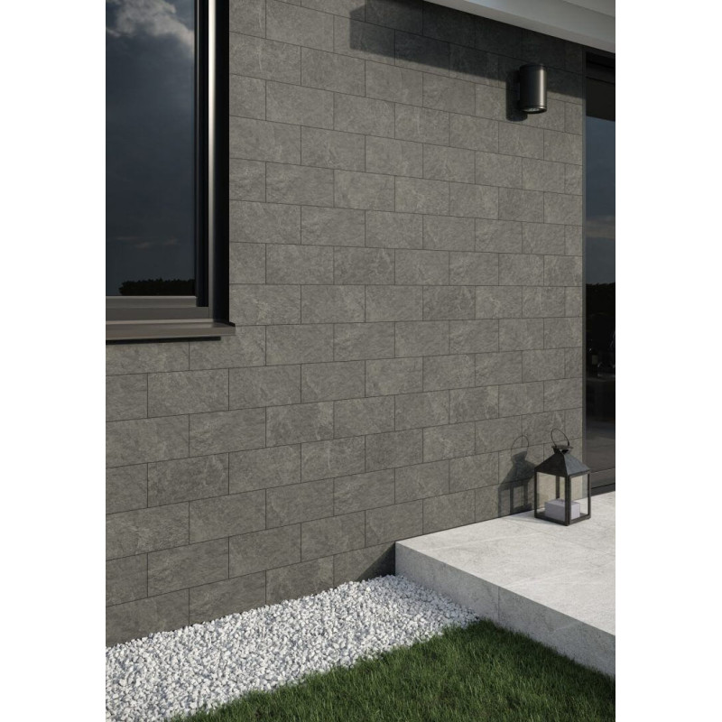 Płytka Torstone Grafit Dekor 14,8x30 Cerrad