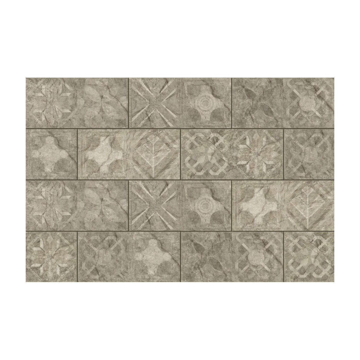 Płytka Torstone Grys Dekor 14,8x30 Cerrad