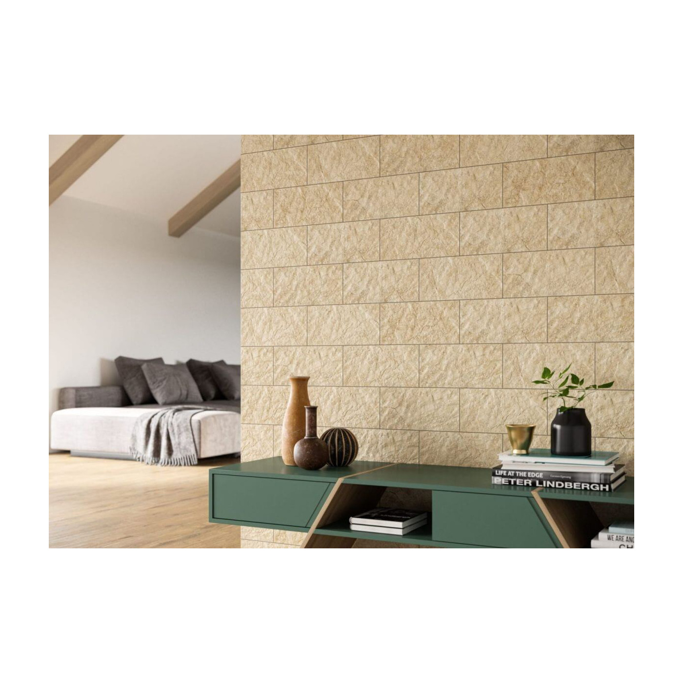 Płytka Torstone Beige Dekor 14,8x30 Cerrad
