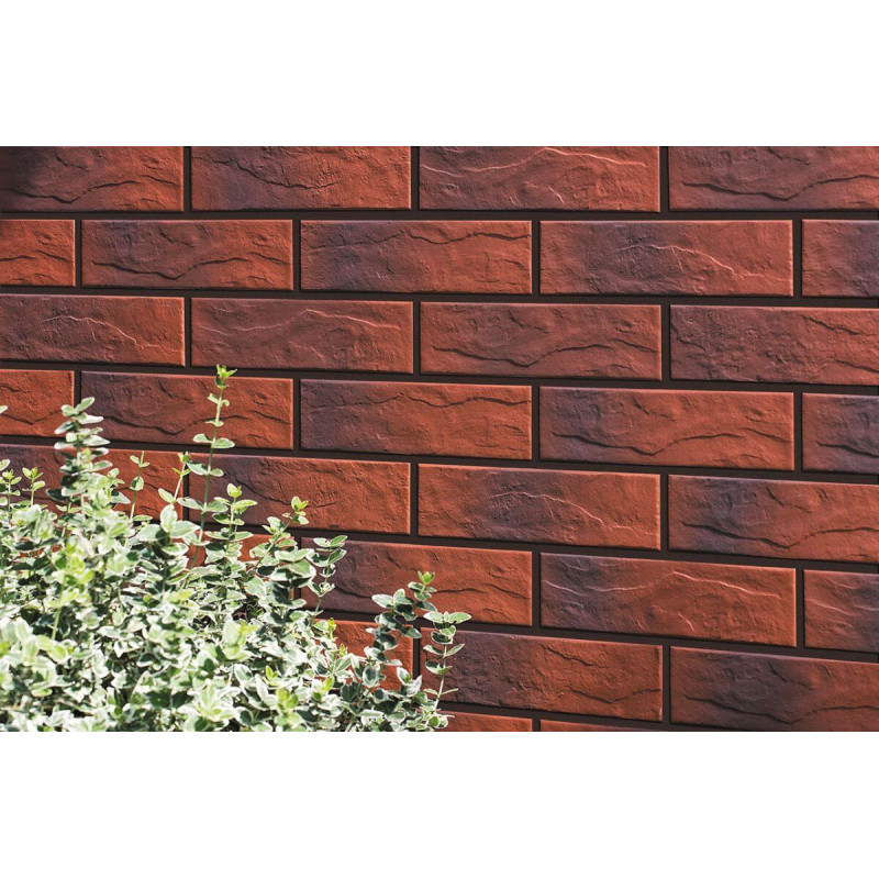 Elewacja Cieniowana Burgund STR 6,5x24,5 Cerrad