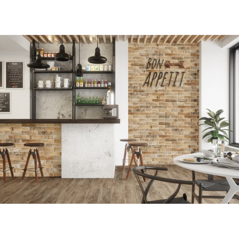 Kamień Elewacyjny Piatto Honey 7,4x30 Cerrad
