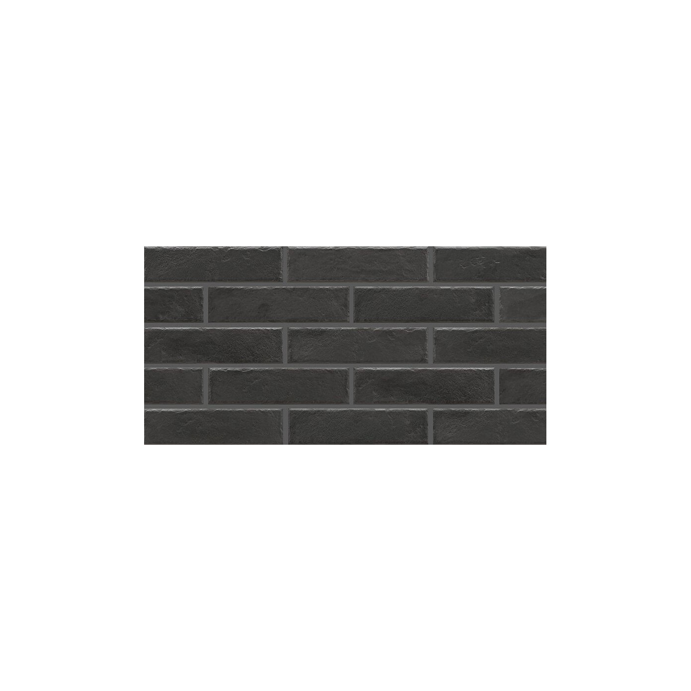 Płytka ścienna Foggia Nero 6,5x24,6 Cerrad