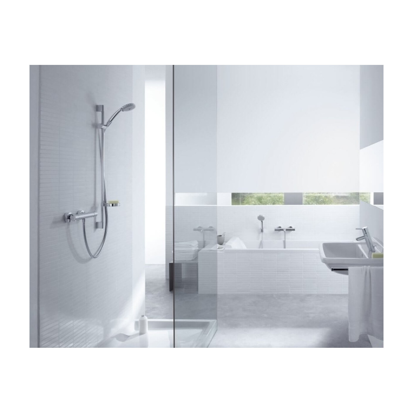 Zest. Prysznicowy Croma 100 Vario/Unica'c 65 cm Chrom 27772000 Hansgrohe