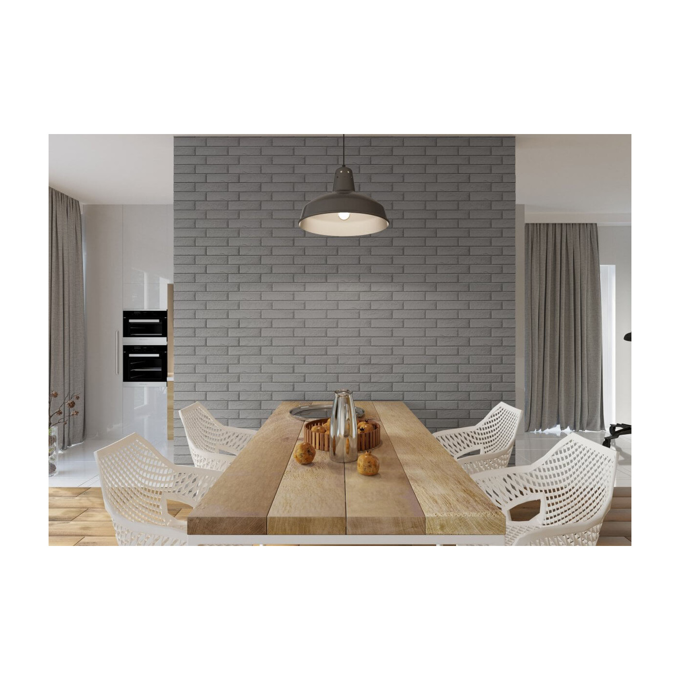 Płytka ścienna Foggia Gris 6,5x24,7 Cerrad