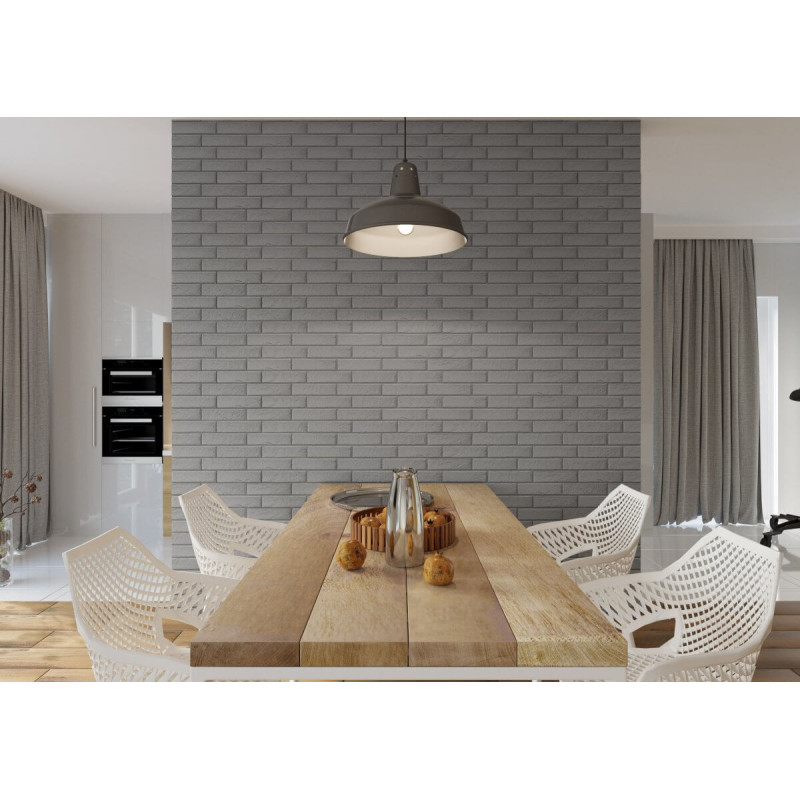 Płytka ścienna Foggia Gris 6,5x24,7 Cerrad