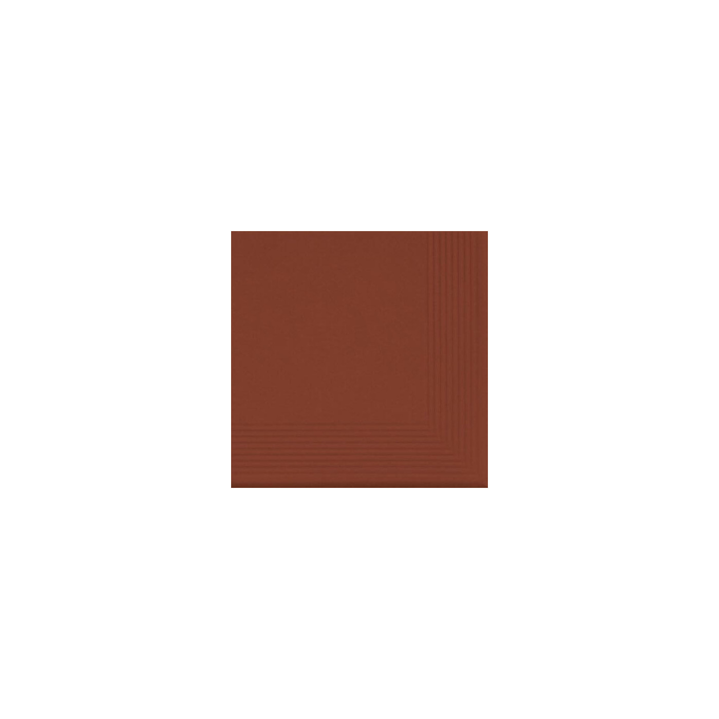 Stopnica Rot Red  30x30 Cerrad