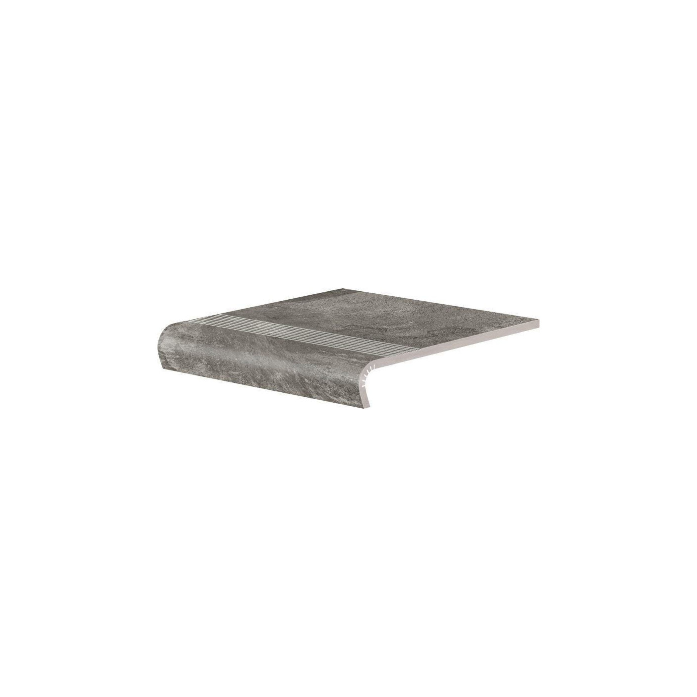 Stopnica V-Shape Piatto Gris Antracyt 30x32 Cerrad