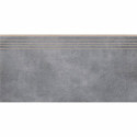 Stopnica Batista Steel Lappato 29,7x59,7 Cerrad
