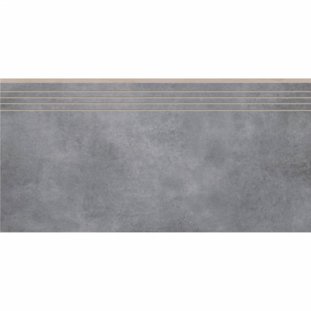 Stopnica Batista Steel Lappato 29,7x59,7 Cerrad