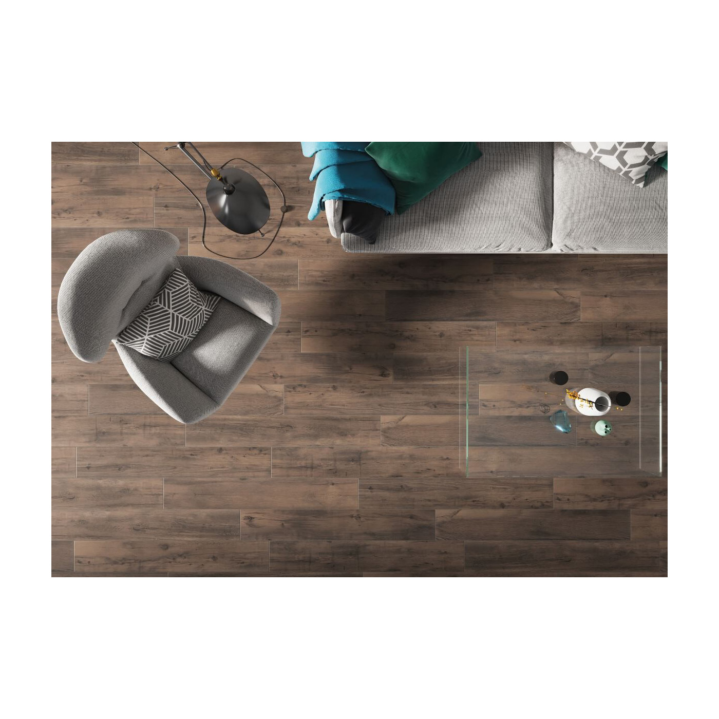 Płytka Tonella Brown 19,3x120,2 Cerrad