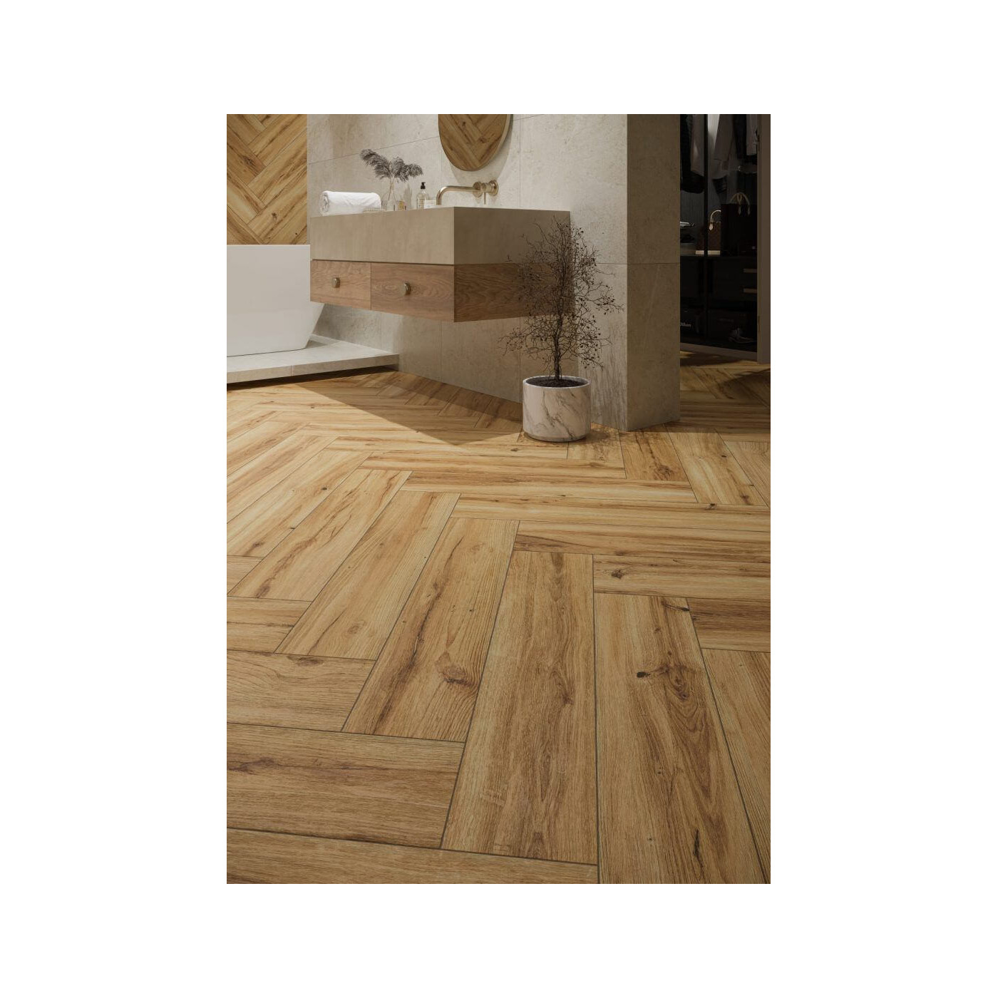 Płytka Grapia Sabbia 17,5x80 Cerrad