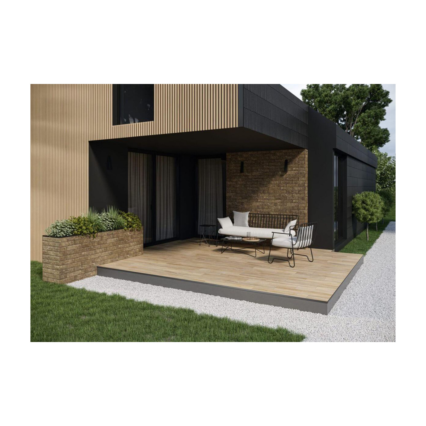 Płytka Aviona Beige 17,5x80 Cerrad