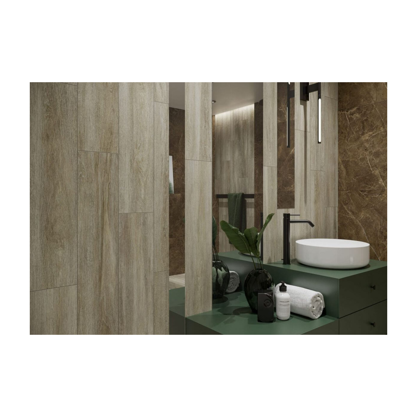 Płytka Aviona Bianco 17,5x80 Cerrad