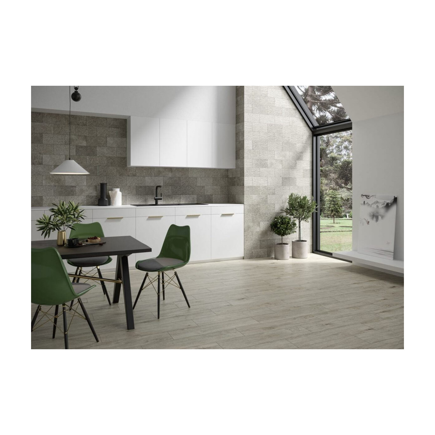 Płytka Listria Bianco 17,5x80 Cerrad