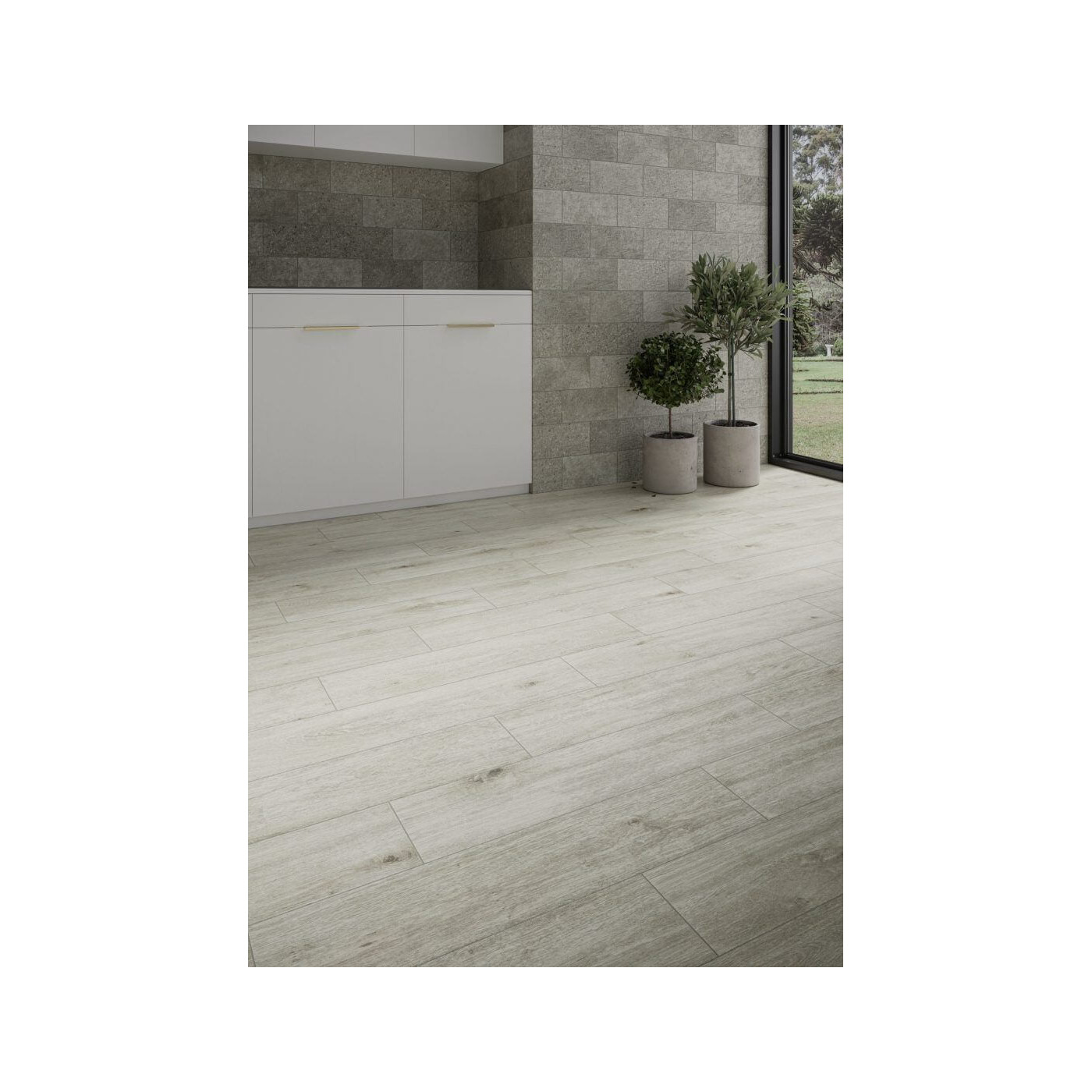 Płytka Listria Bianco 17,5x80 Cerrad