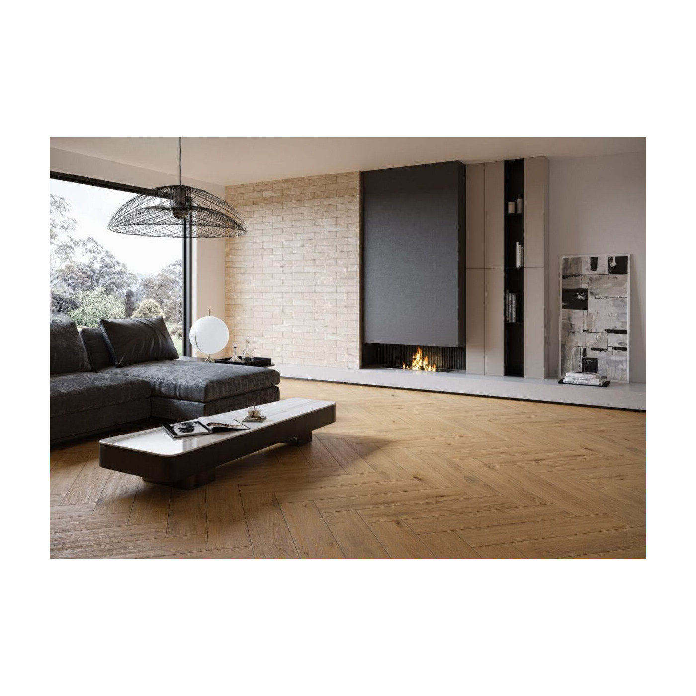 Płytka Listria Miele 17,5x80 Cerrad