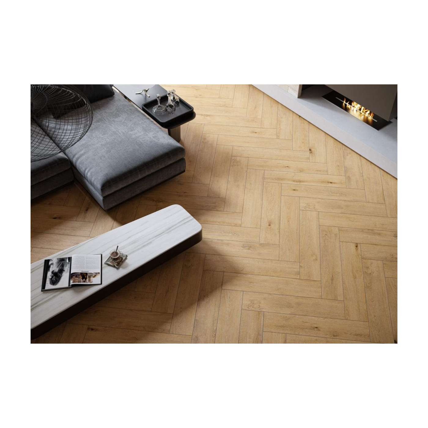 Płytka Listria Miele 17,5x80 Cerrad