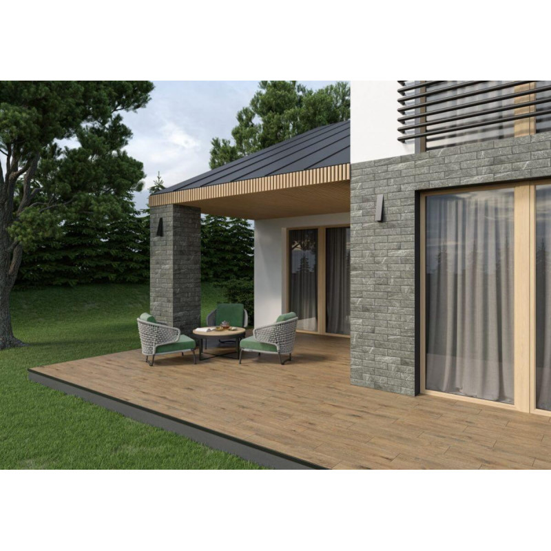 Płytka Listria Marrone 17,5x80 Cerrad