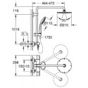 Zestaw Prysznicowy Euphoria XXL 27964000 Grohe