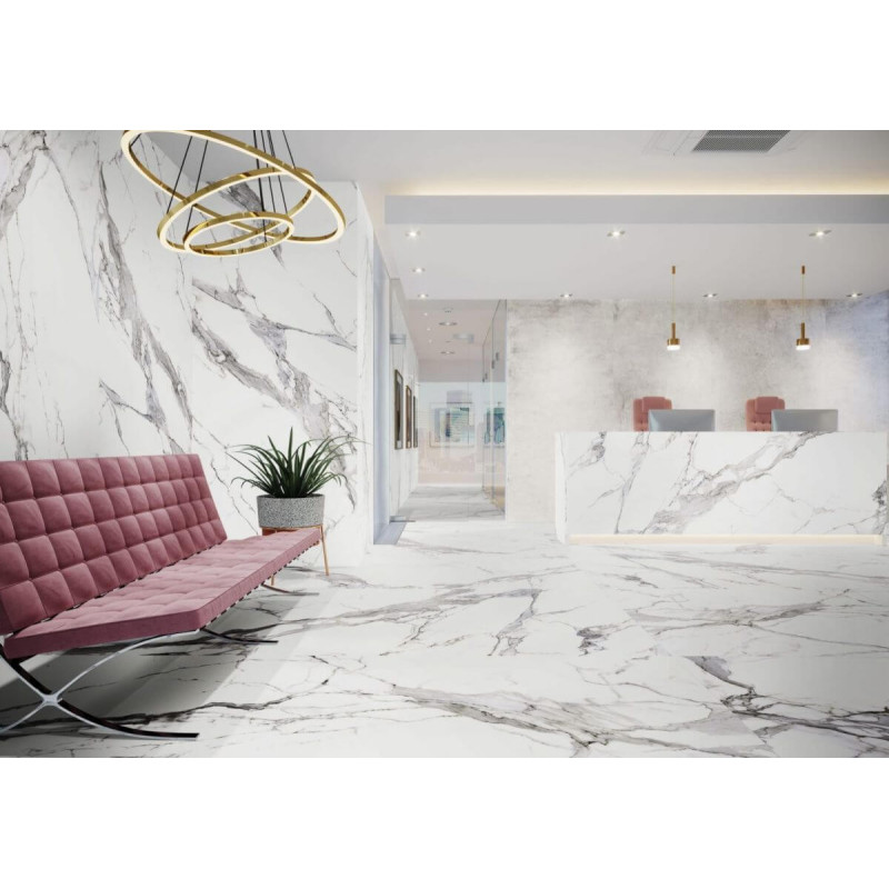 Płytka Calacatta White Poler 59,7X59,7 Cerrad