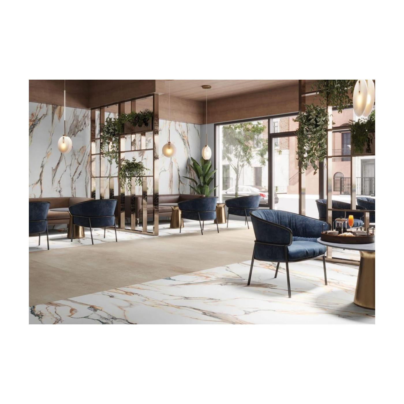 Płytka Calacatta Gold Mat 119,7x59,7 Cerrad