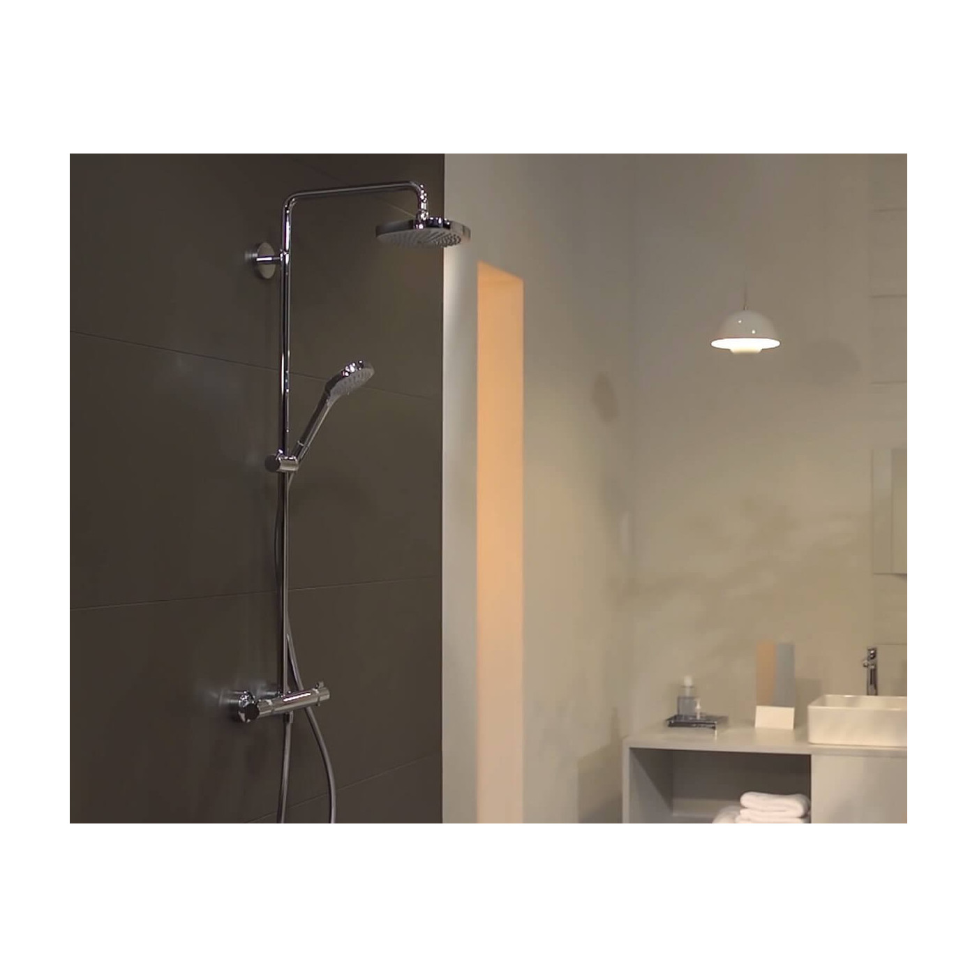 Zestaw Prysznicowy Croma E180 27256400 Hansgrohe