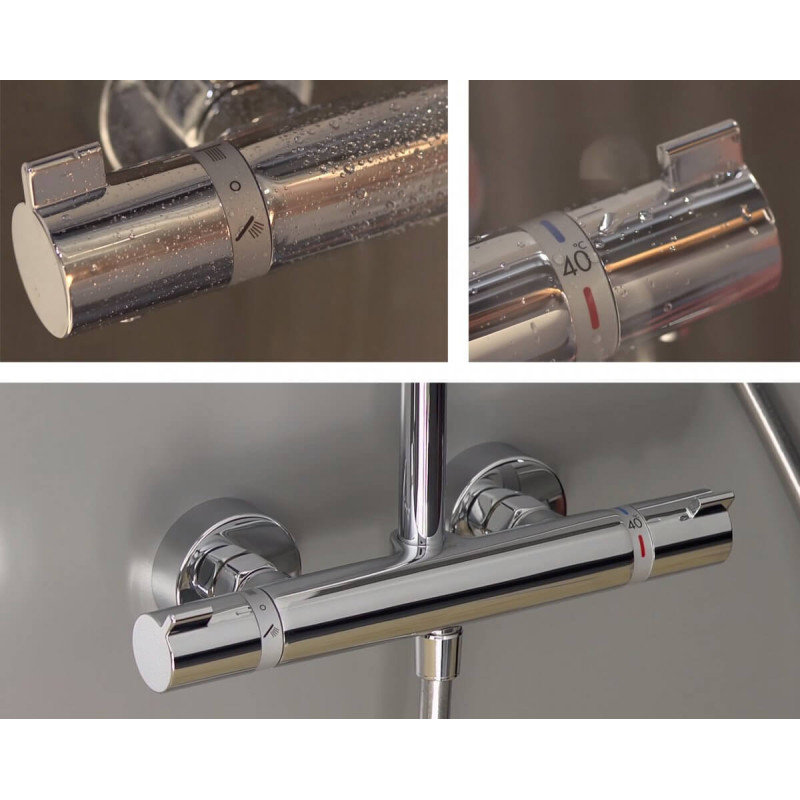 Zestaw Prysznicowy Croma E180 27256400 Hansgrohe