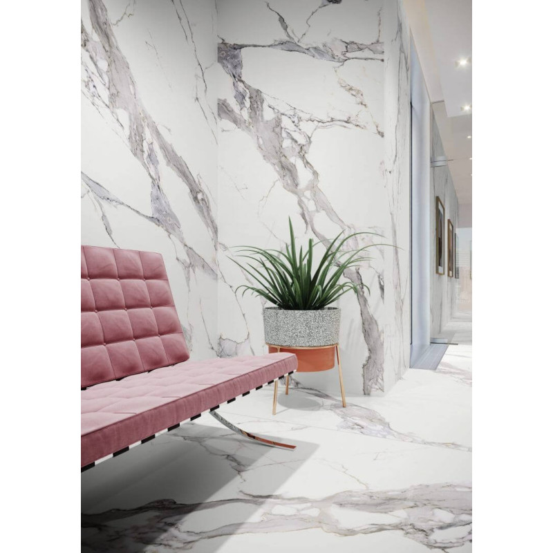 Płytka Calacatta White Poler 119,7x279,7 Cerrad