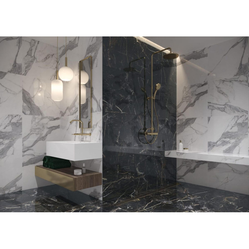 Płytka Podłogowa Marquina Gold Poler 59,7x59,7 Cerrad