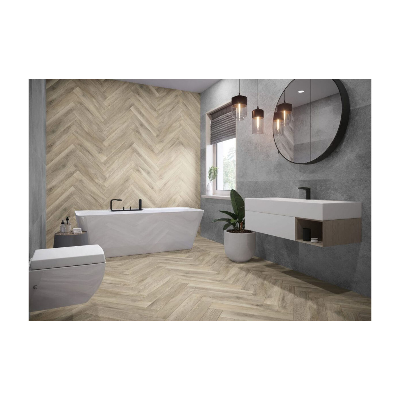 Płytka Tramonto Bianco 11x60 Cerrad
