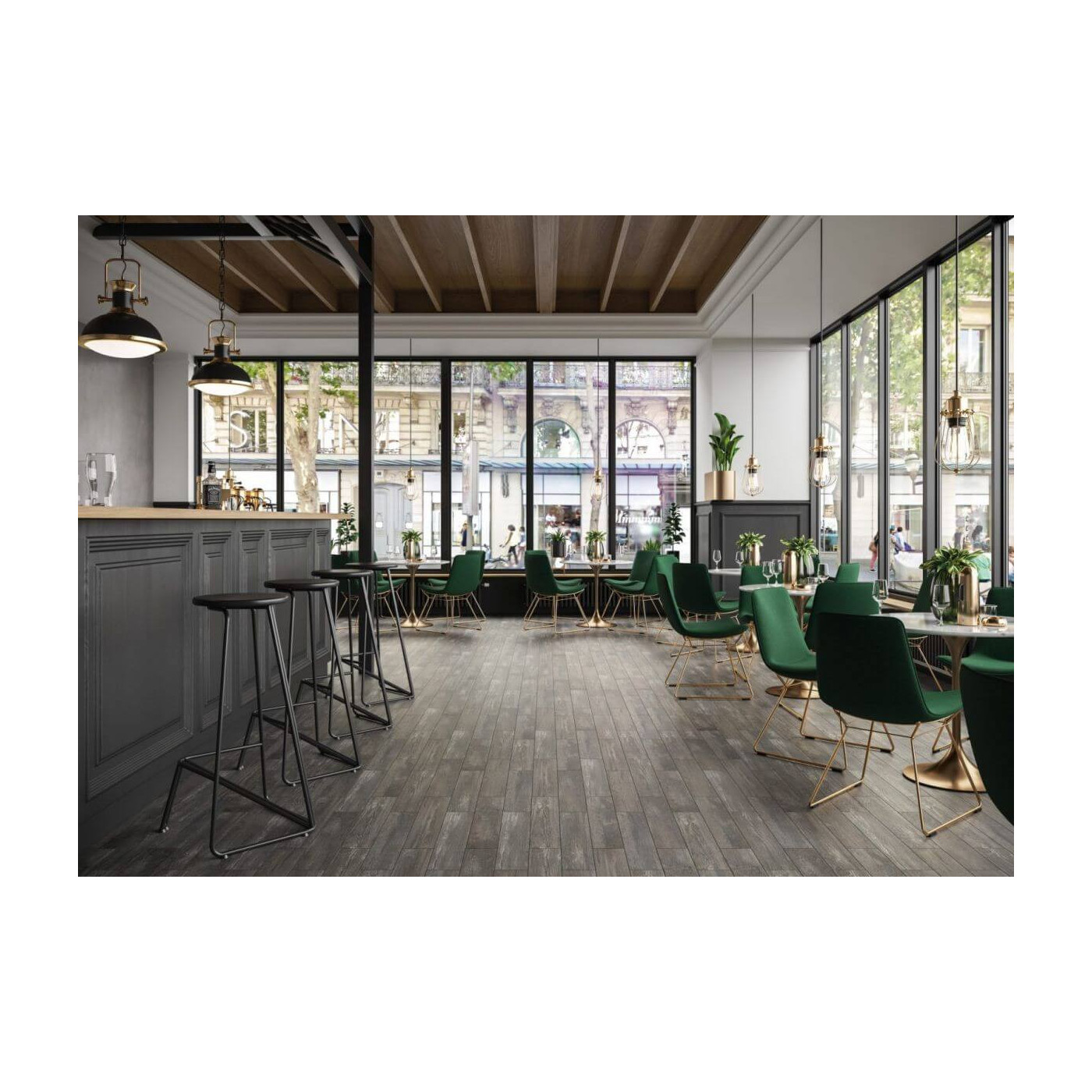 Płytka Notta Anthracite 11x60 Cerrad