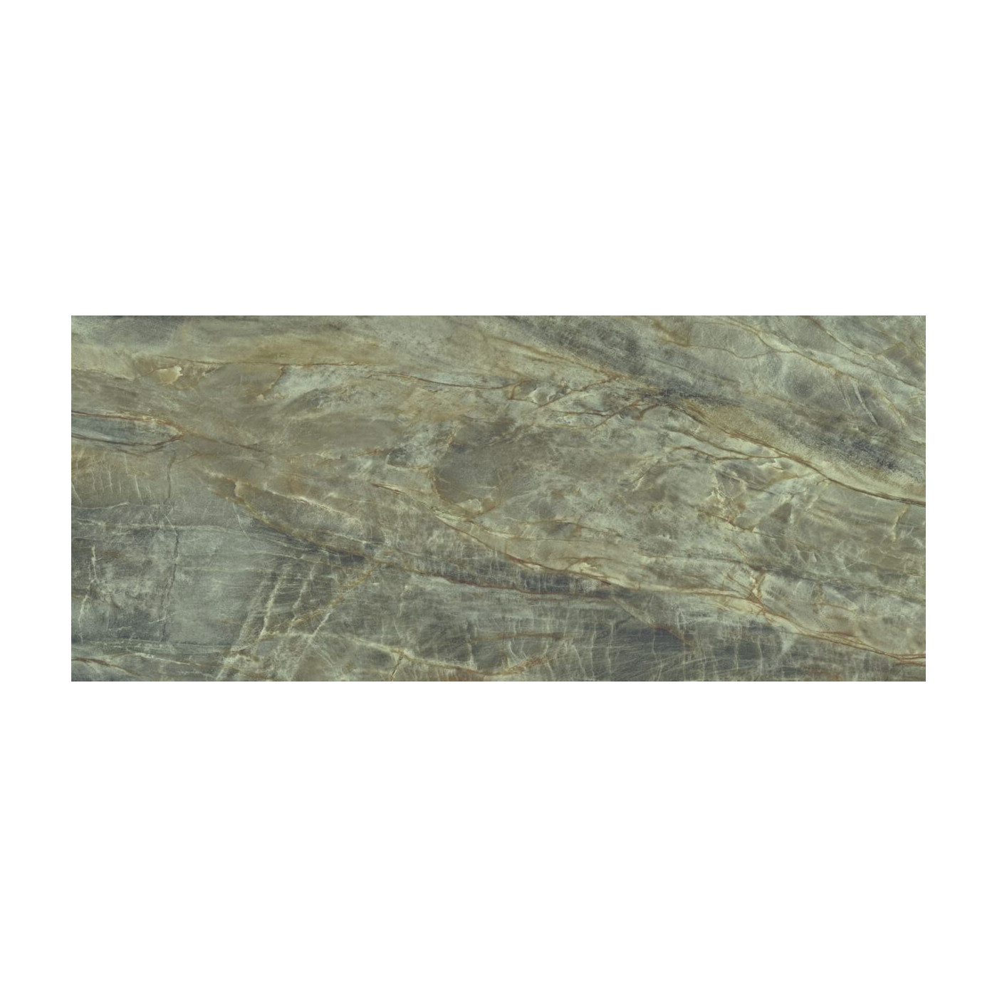 Płytka Gresowa Brazilian Quartzite Green Mat 119,7x279,7 Cerrad x La Mania Home