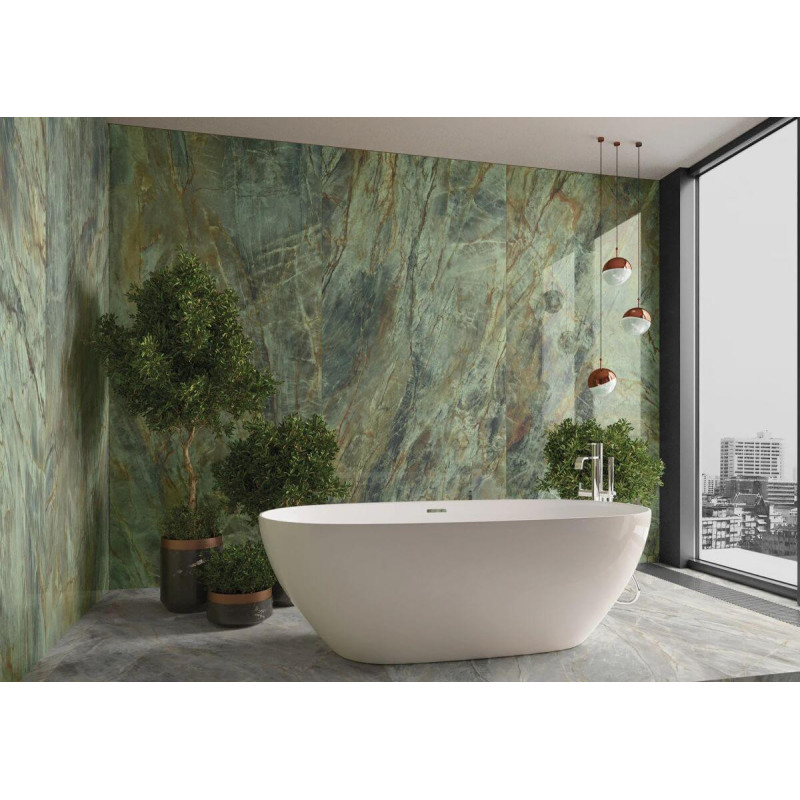 Płytka Gresowa Brazilian Quartzite Green Poler 119,7x279,7 Cerrad x La Mania Home
