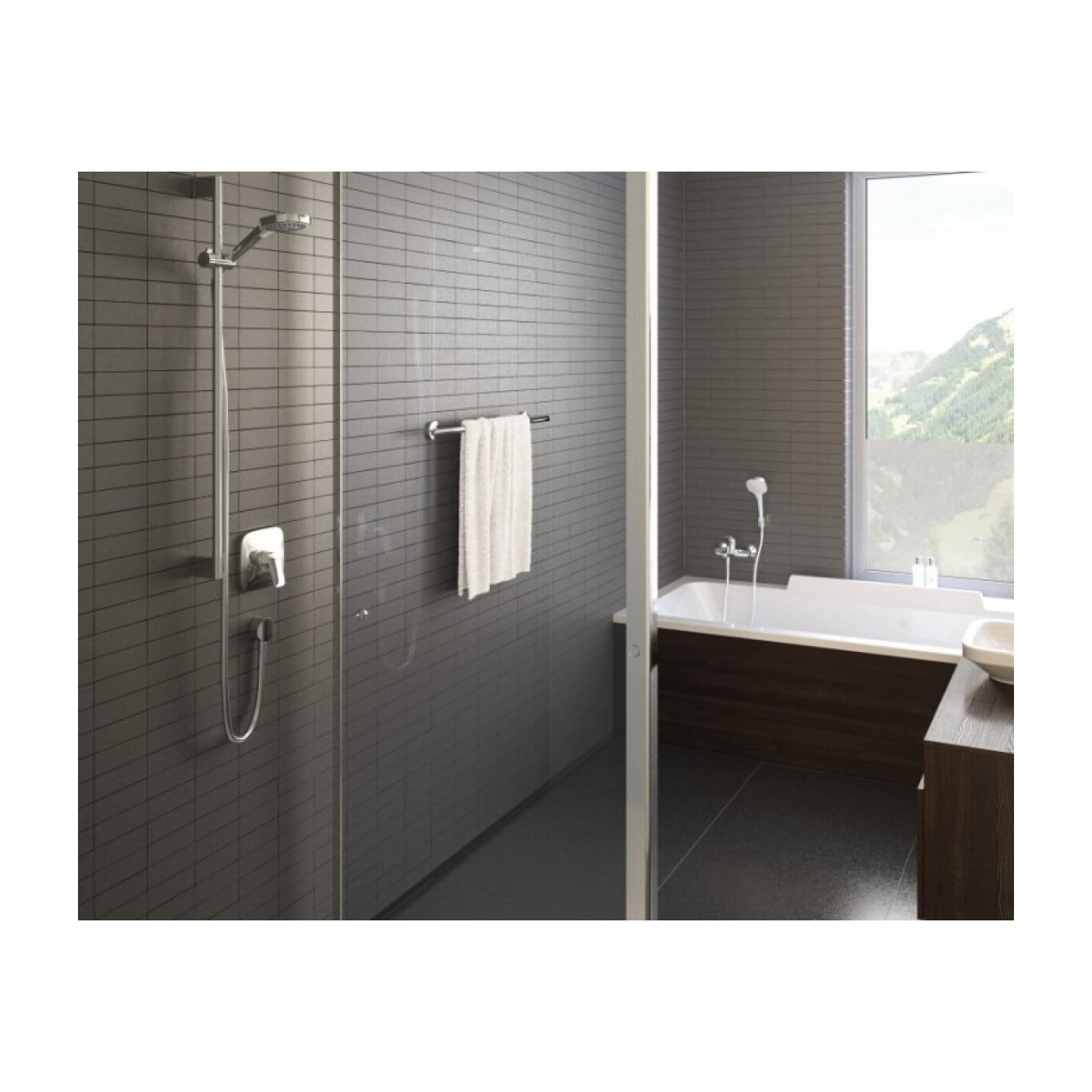 Zestaw Prysznicowy Croma Select E Multi 26590400 Hansgrohe