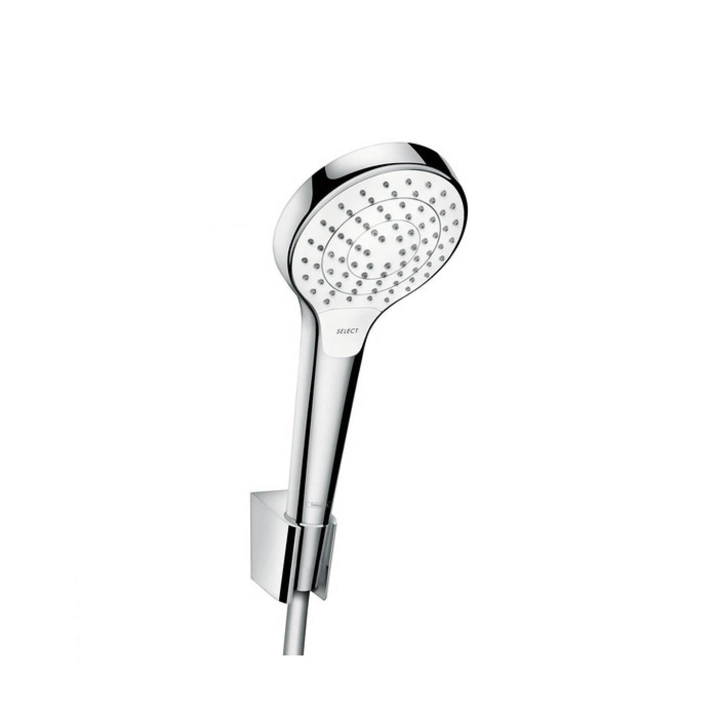 Zestaw Prysznicowy Croma Select S Vario/Porter's Biały-Chrom 26421400 Hansgrohe